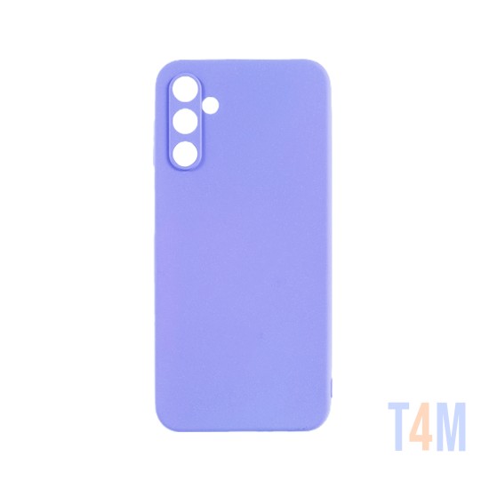 Capa de Silicone com Moldura de Câmera para Samsung Galaxy A14 5g Roxo